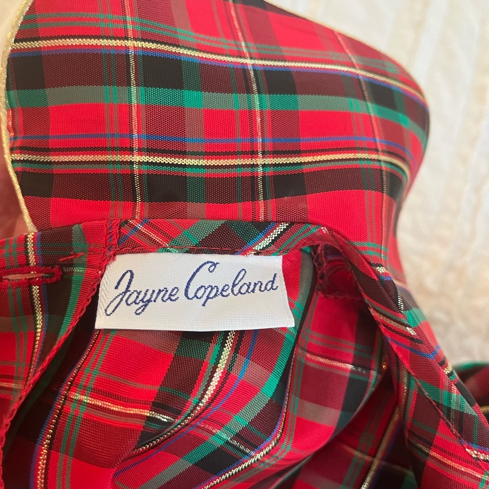 Holiday dress - Christmas plaid size 4 - Picture 4 of 6